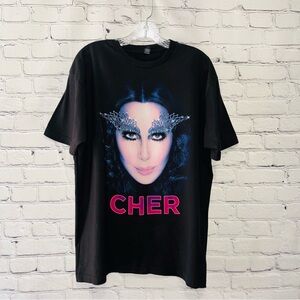 Official Vintage Y2K Cher Dressed To Kill Tour Concert T-Shirt Size XL